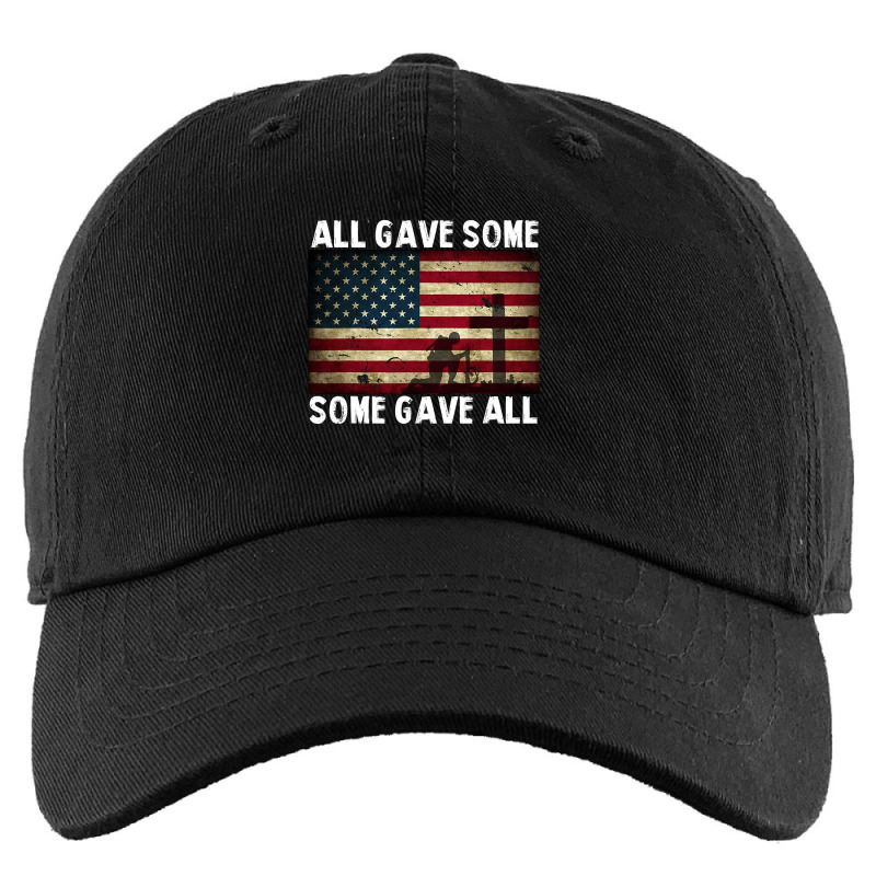 All Gave Some, Some Gave All  Veterans Tshirt Kids Cap | Artistshot