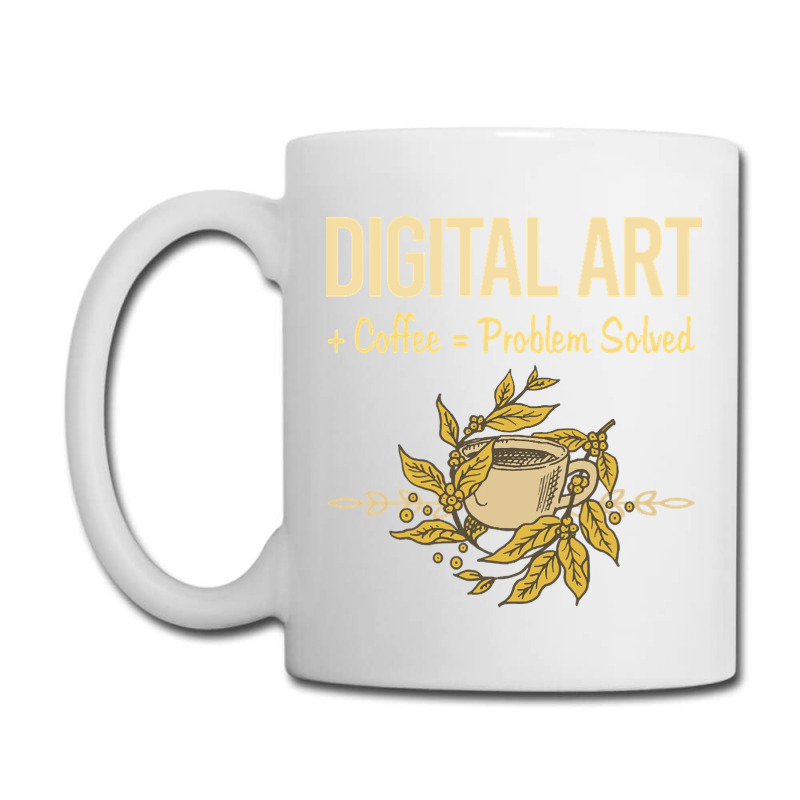 Problem Solved Coffee Digital Art Arts Coffee Mug | Artistshot