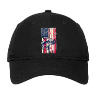 American Flag Fishing Vintage Fishing Classic Adjustable Cap | Artistshot