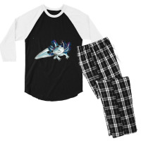 Cosmic Axolotl Men's 3/4 Sleeve Pajama Set | Artistshot