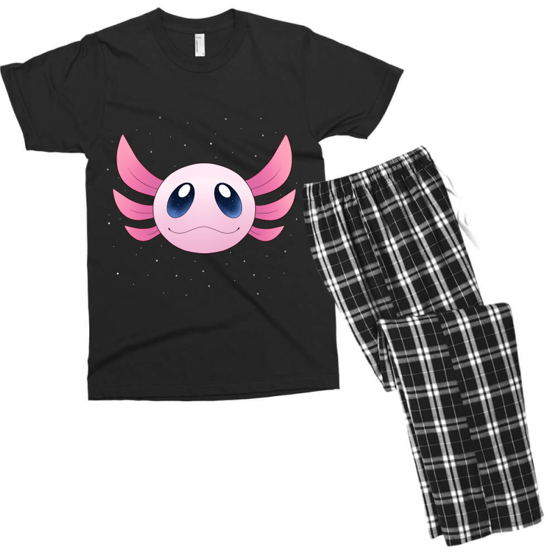 Cosmic Axolotl-6wf2q Men's T-shirt Pajama Set by Min08 | Artistshot