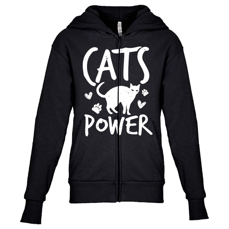 Cats - Funny Sayings - 07 - Neg Youth Zipper Hoodie | Artistshot