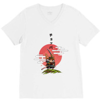 Chopper Samurai V-neck Tee | Artistshot