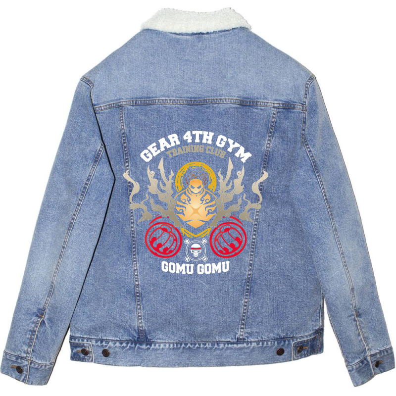 Gear 4th Gym Unisex Sherpa-lined Denim Jacket | Artistshot