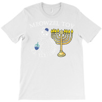 Jewish Hanukkah Chanukah Cat Meowzel Tov Jewish T Shirt T-shirt | Artistshot