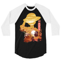 King Of The Pirates 3/4 Sleeve Shirt | Artistshot