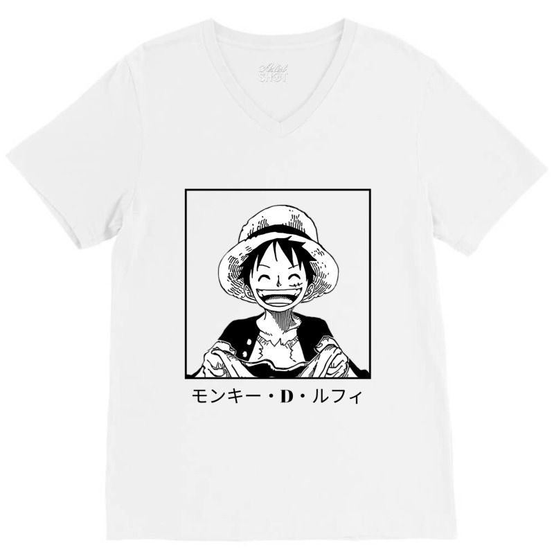 Luffy One Piece V-neck Tee | Artistshot