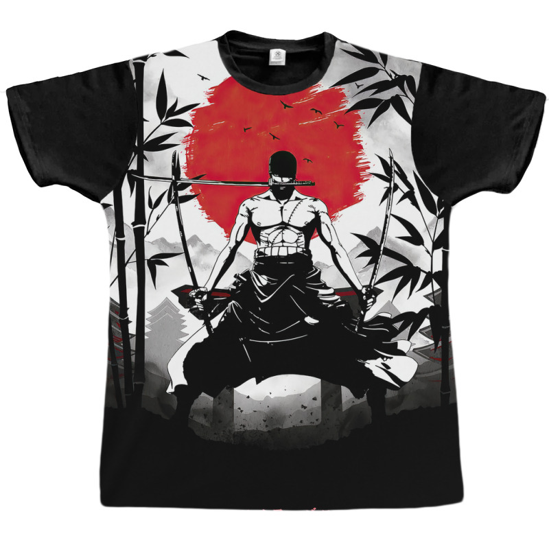 One Piece Zoro Graphic T-shirt | Artistshot