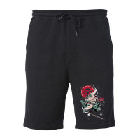 One Piece   Roronoa Fleece Short | Artistshot