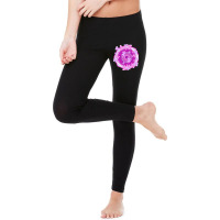 Butterflies And Kaleidoscope In Pink Legging | Artistshot