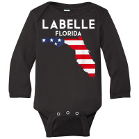 Labelle Florida Usa State America Travel Floridian T Shirt Long Sleeve Baby Bodysuit | Artistshot