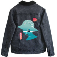 One Piece Unisex Sherpa-lined Denim Jacket | Artistshot