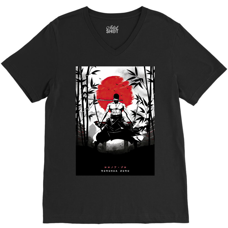 One Piece Zoro V-neck Tee | Artistshot