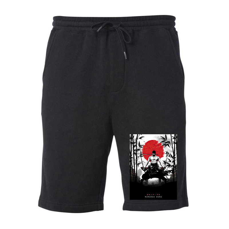 One Piece Zoro Fleece Short | Artistshot