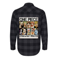 One Piece Straw Hat Pirates Flannel Shirt | Artistshot