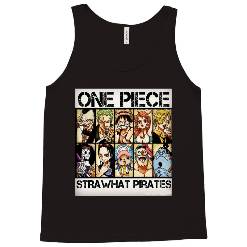 One Piece Straw Hat Pirates Tank Top | Artistshot