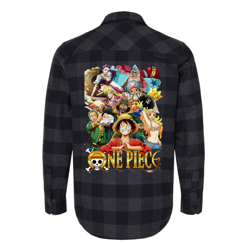 One Piece Straw Hat Crew Flannel Shirt | Artistshot