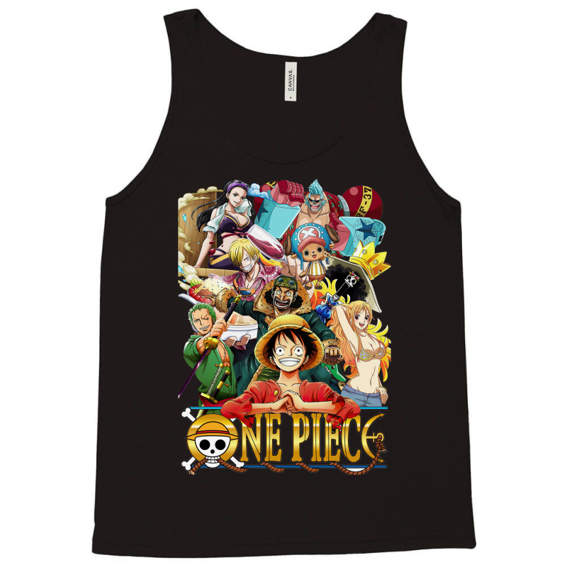 One Piece Straw Hat Crew Tank Top | Artistshot