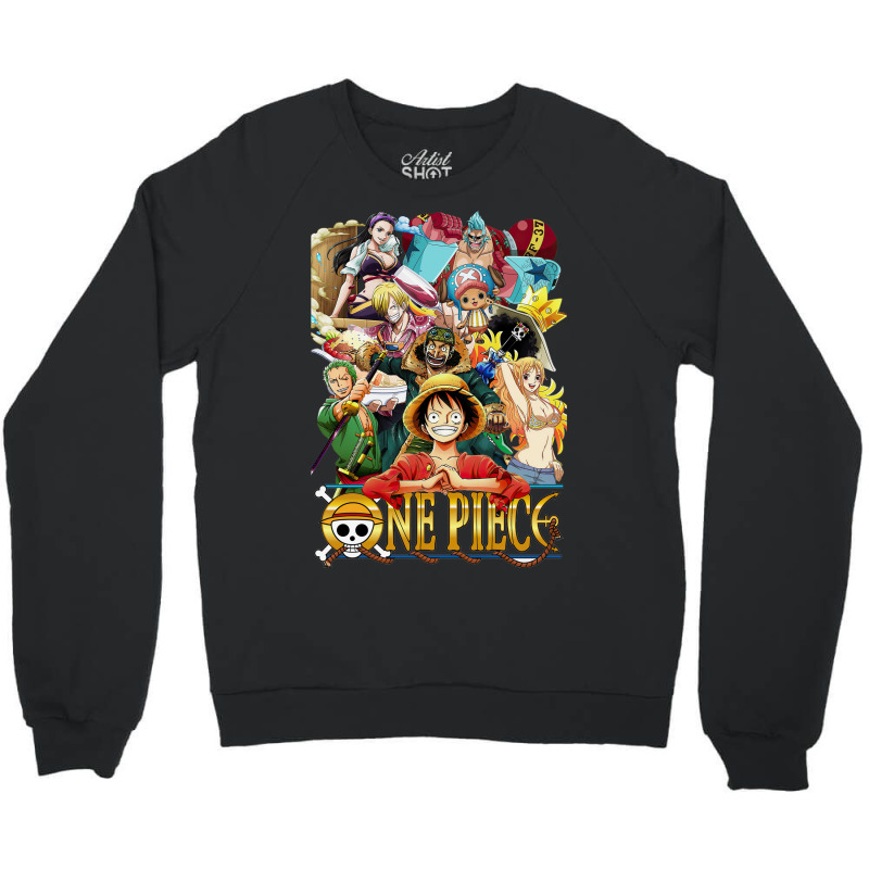 One Piece Straw Hat Crew Crewneck Sweatshirt | Artistshot