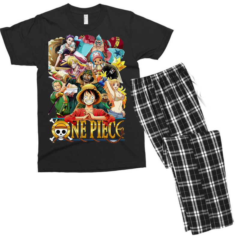 One Piece Straw Hat Crew Men's T-shirt Pajama Set | Artistshot