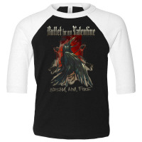 Bullet For My Valentine – Scream Aim Fire Crow Toddler 3/4 Sleeve Tee | Artistshot