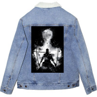 Roronoa Zoro , Zoro One Piece Unisex Sherpa-lined Denim Jacket | Artistshot