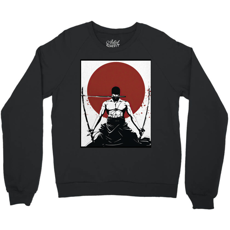 Zoro One Piece Crewneck Sweatshirt | Artistshot