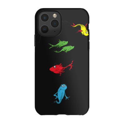 Two Fish Red Fish Blue Fish Iphone 11 Pro Case Designed By Bariteau Hannah