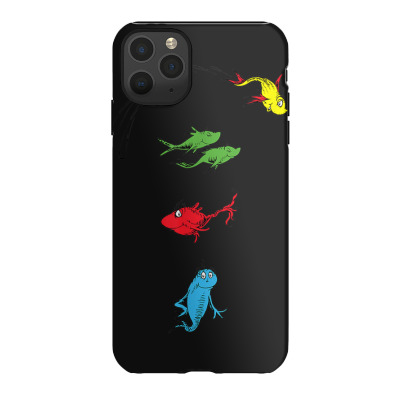Two Fish Red Fish Blue Fish Iphone 11 Pro Max Case Designed By Bariteau Hannah