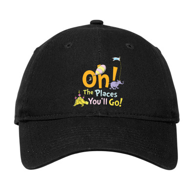 The Places You'll Go Adjustable Cap Designed By Bariteau Hannah