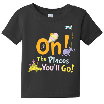 The Places You'll Go Baby Tee Designed By Bariteau Hannah