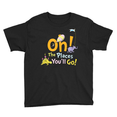 The Places You'll Go Youth Tee Designed By Bariteau Hannah