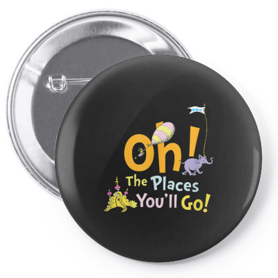 The Places You'll Go Pin-back Button Designed By Bariteau Hannah