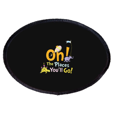 The Places You'll Go Oval Patch Designed By Bariteau Hannah