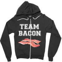 Team Bacon Zipper Hoodie | Artistshot