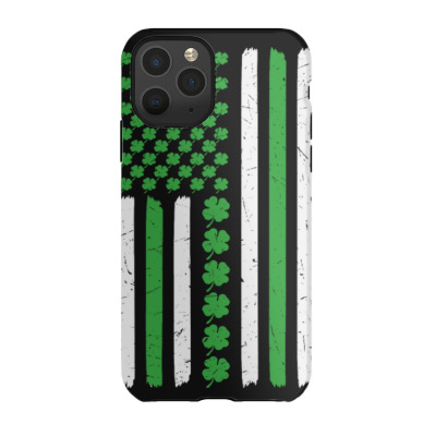 American Flag St Patricks Day Iphone 11 Pro Case Designed By Bariteau Hannah