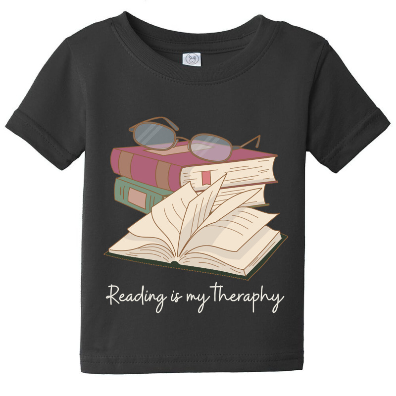 Reading Is My Theraphy 95 Baby Tee by Sizemore Adame | Artistshot