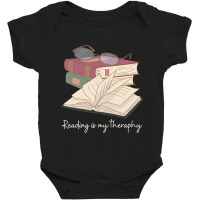 Reading Is My Theraphy 95 Baby Bodysuit | Artistshot