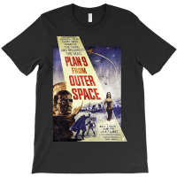 Plan 9 From Outer Space - Film Poster T-shirt | Artistshot