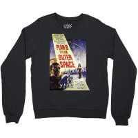 Plan 9 From Outer Space - Film Poster Crewneck Sweatshirt | Artistshot