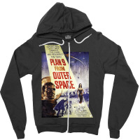 Plan 9 From Outer Space - Film Poster Zipper Hoodie | Artistshot