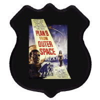 Plan 9 From Outer Space - Film Poster Shield Patch | Artistshot