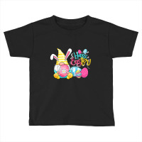 Bunny Gnome Rabbit Eggs Hunting Happy Easter Day Funny Toddler T-shirt | Artistshot