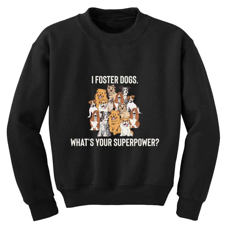 Foster Dogs, Dog Lover, Canine Fostering, Fostering Puppies T-shirt Youth Sweatshirt by macklinsampson | Artistshot