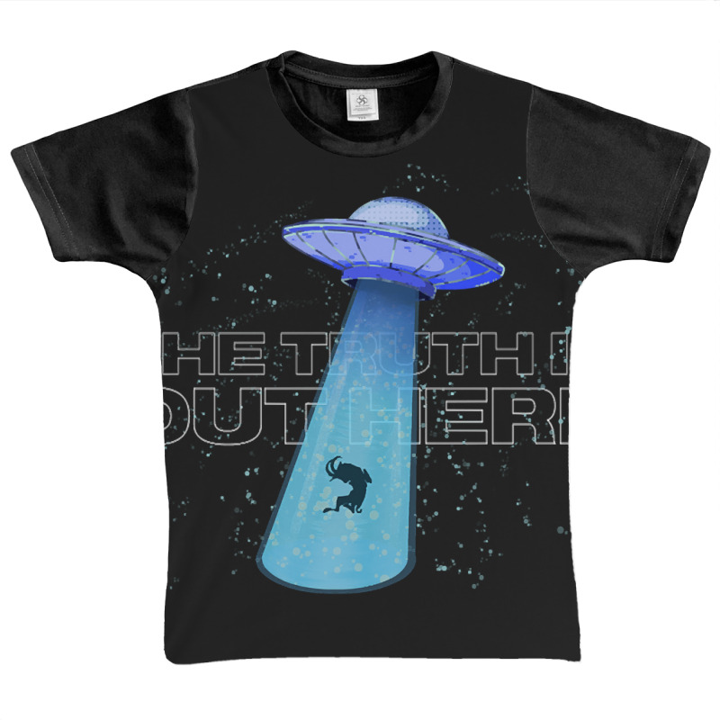 Alien Abduction The Truth Is Out Here Wall Art Space Alien Spaceship S Graphic Youth T-shirt by Box Bingham | Artistshot