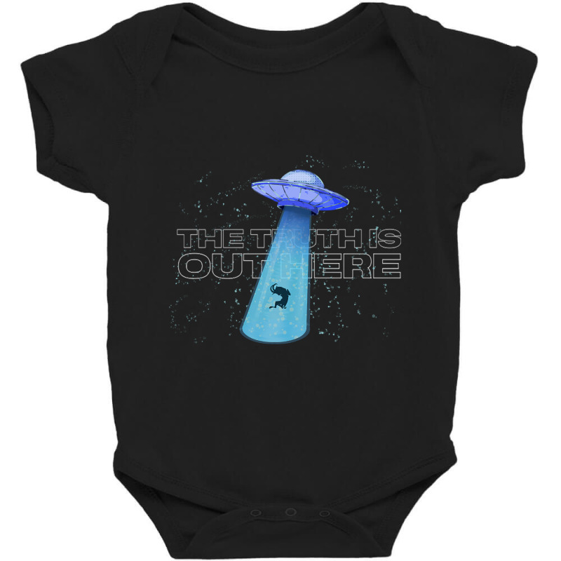 Alien Abduction The Truth Is Out Here Wall Art Space Alien Spaceship S Baby Bodysuit by Box Bingham | Artistshot