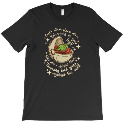 Yoda Sleeping T-shirt Designed By Rakuzanian