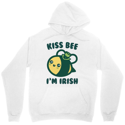 Kiss Bee I'm Irish Unisex Hoodie Designed By Bariteau Hannah