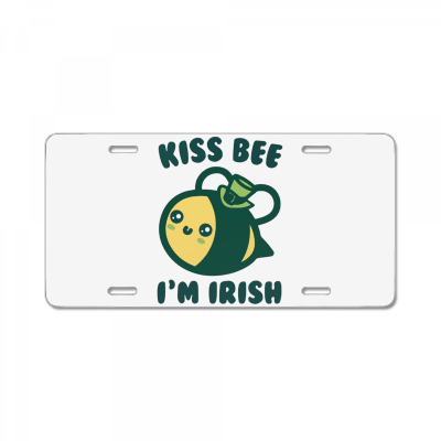 Kiss Bee I'm Irish License Plate Designed By Bariteau Hannah