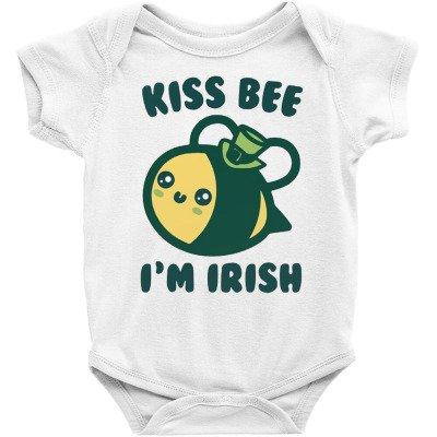 Kiss Bee I'm Irish Baby Bodysuit Designed By Bariteau Hannah